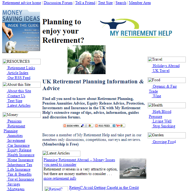My Retirement Help